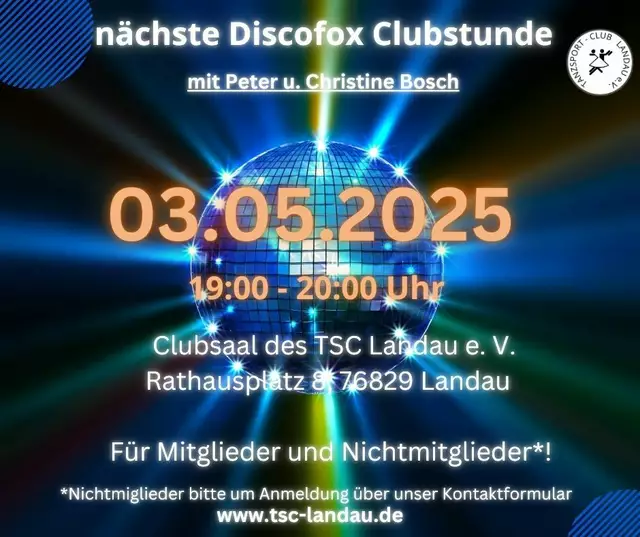 Foto: © Tanzsport-Club Landau e.V. – Alle Rechte vorbehalten.