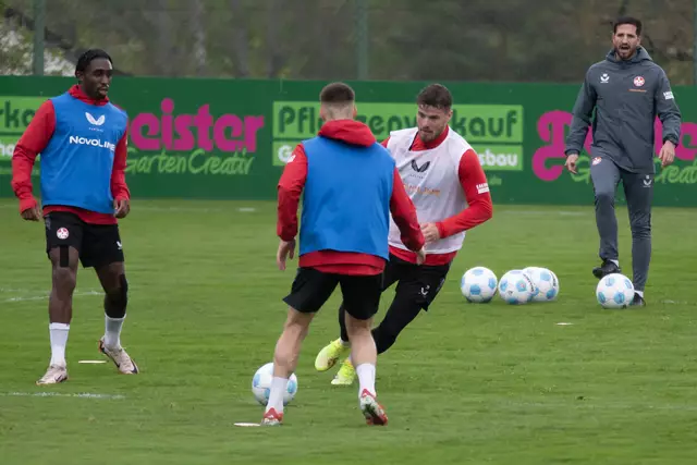 Im Training ging's gleich gut zur Sache | Foto: Jens Vollmer