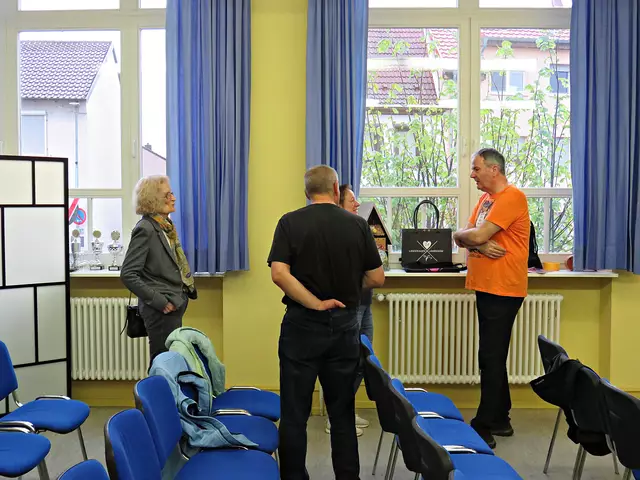 Gespräche in der Pause | Foto: Brigitte Melder