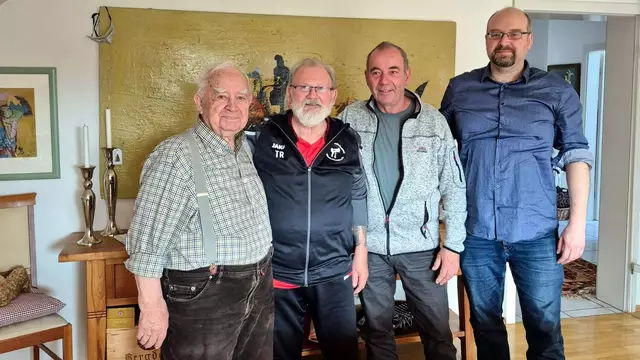 Manfred Ertel, Rolf Speck, Thomas Meyer und Dominik Stöffler | Foto: Samurai Maximiliansau/gratis