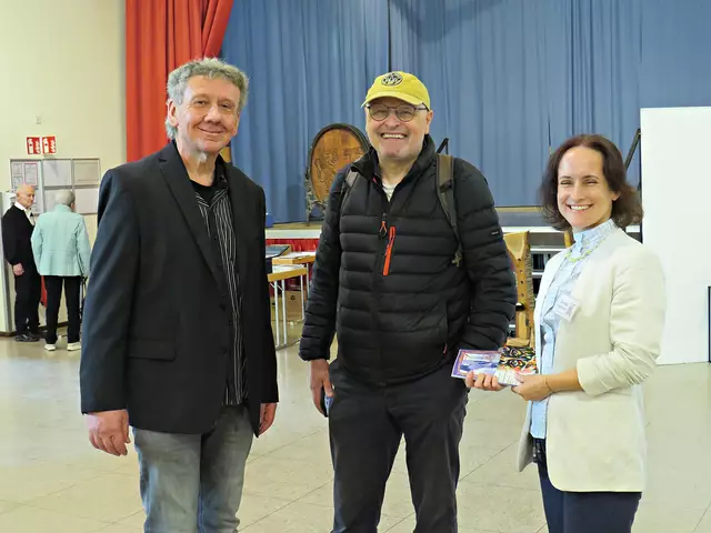 Künstler unter sich | Foto: Brigitte Melder
