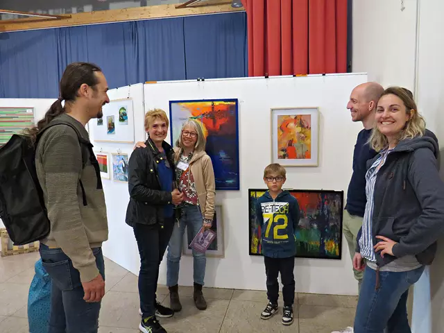 Die ganze Familie besuchte Marion Schäfer | Foto: Brigitte Melder