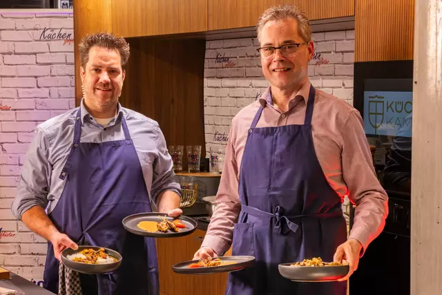 Ein leckeres Essen wurde kreiert | Foto: Johann-Peter Melder