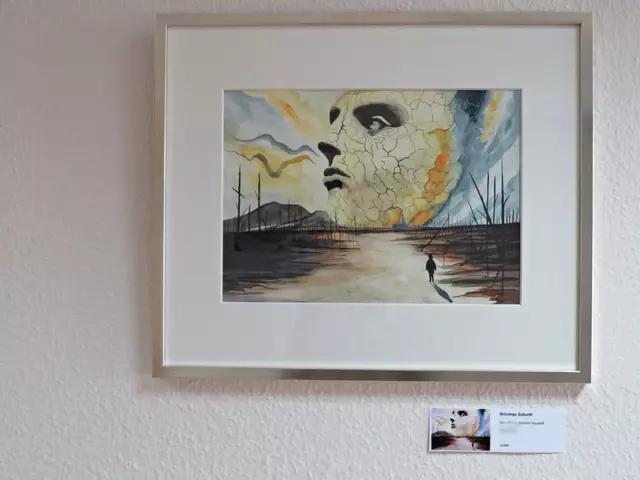 Heiß begehrtes Aquarell | Foto: Brigitte Melder