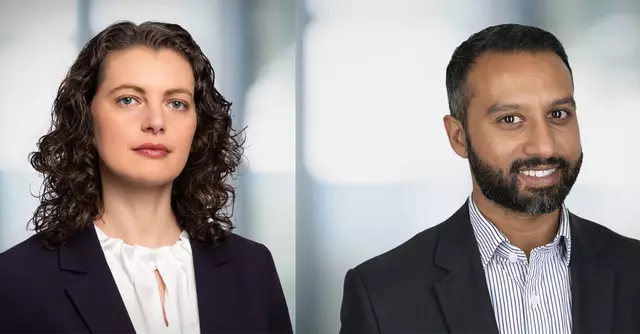 Dr. Eva Morsbach und Vinny Chauhan | Foto: Haltermann Carless