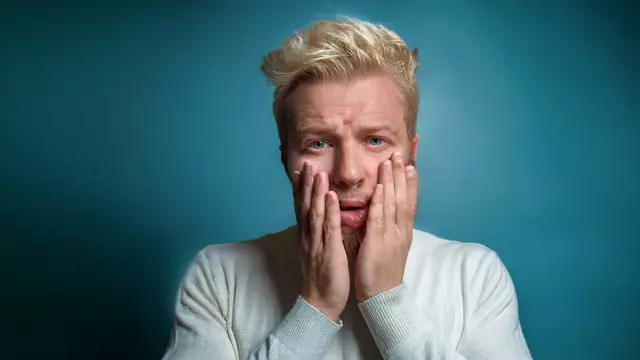 Mann in Angst | Foto: Heike Schwitalla - erstellt mit KI