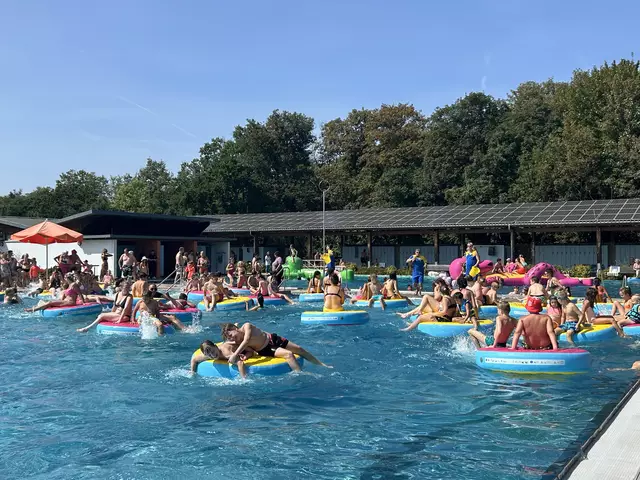Eine Pool-Party gibt es in dieser Freibadsaison im Bademaxx zwar nicht, dafür aber ein anderes attraktives Event | Foto: SWS