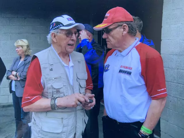 Phil Read und Ferry Brouwer (rechts) | Foto: Michael Sonnick