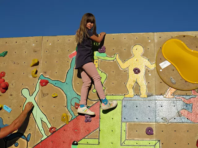 Die 7-jährige Teresa hatte es bis ganz oben geschafft | Foto: Brigitte Melder