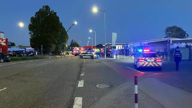 Ein Wohnmobil brannte - die Polizei ermittelt | Foto: Brand- und Katastrophenschutz Speyer