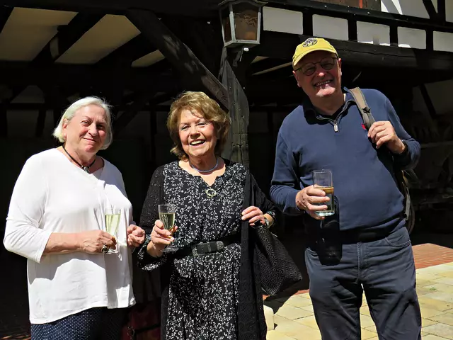 Ursel Kaleschke, Gaby Kiessling und Johann-Peter Melder | Foto: Brigitte Melder