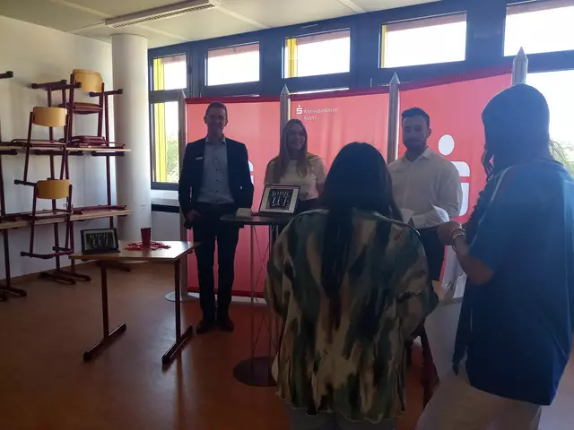 Auch die Kreissparkasse Kusel war vertreten | Foto: Anja Stemler