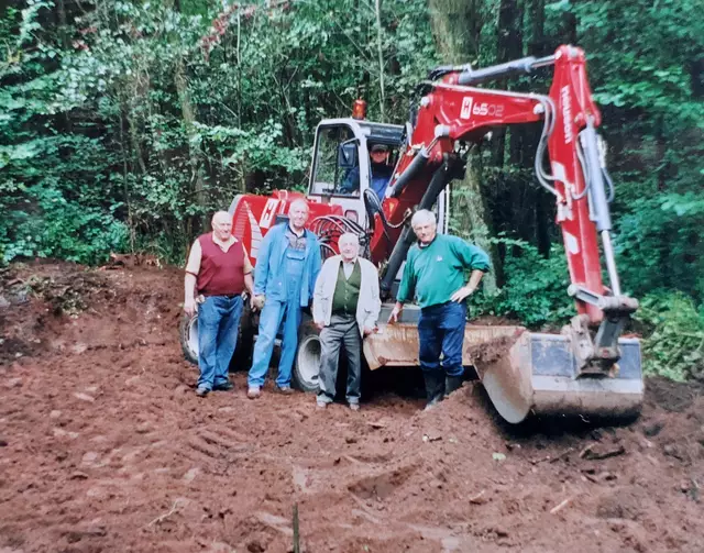 Und vor wenigen Jahren kam noch eine Gerätehalle hinzu | Foto: Gerhard Wenz