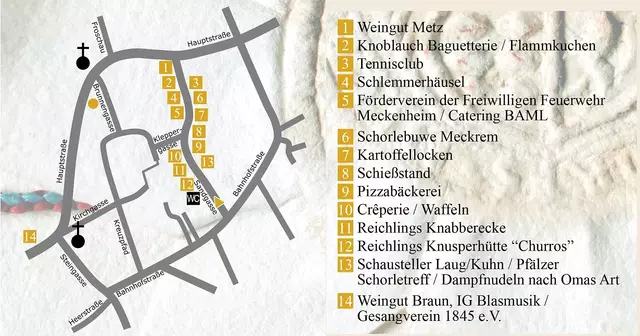 Lageplan | Foto: Ortsverwaltung Meckenheim