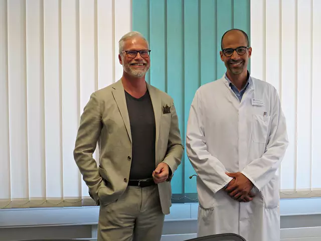 Marcus Wiechmann und Dr. Ebenede | Foto: Brigitte Melder