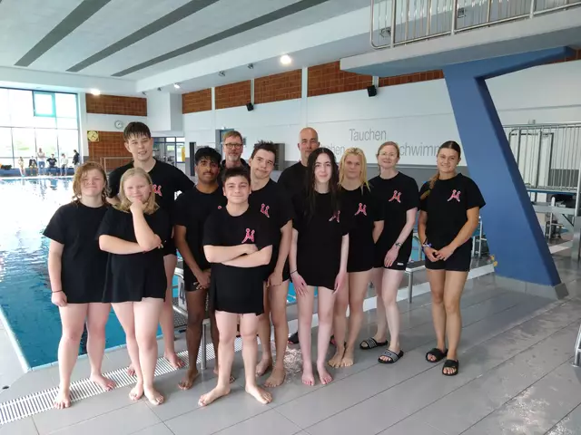 Das Schwimmteam der Paul-Moor-Förderschule Kusel | Foto: Paul-Moor-Förderschule Kusel