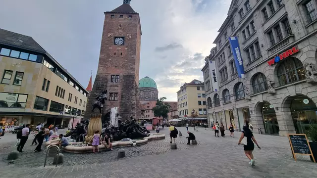 In Nürnberg; die Plätze geben der Stadt eine besondere Wertigkeit | Foto: © www.jowapress.de