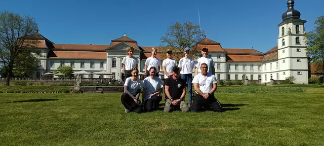 Das Team der Schützengilde Königsberg Archer aus Hinzweiler  | Foto: Dirk Kolter