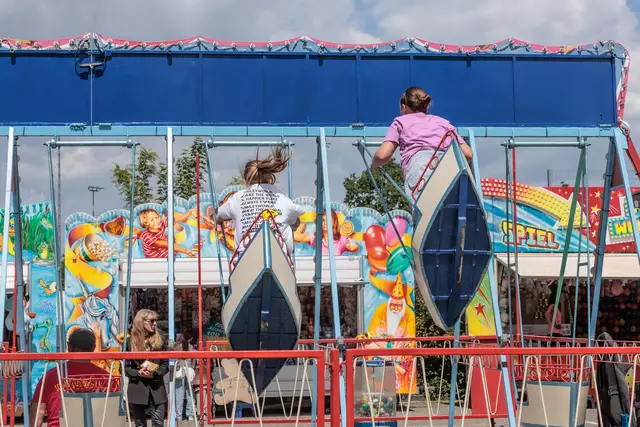 Sonntag auf dem Maimarkt Wörth - mit Jahrmarktsspaß für Groß und Klein | Foto: Paul Needham