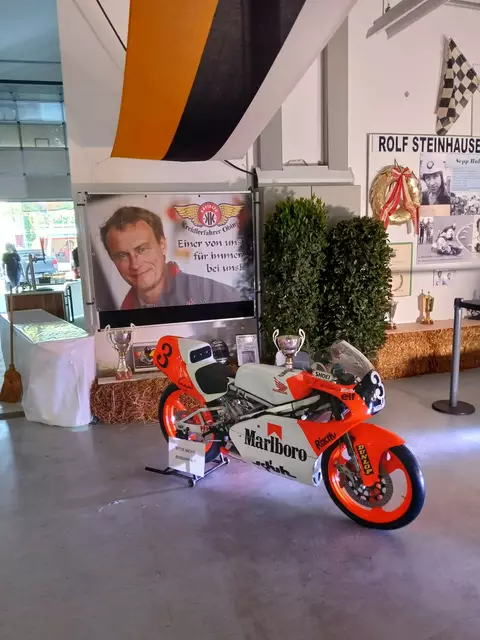 Die Honda 125 ccm von Ralf Waldmann von der Saison 1992 | Foto: MFG Obing
