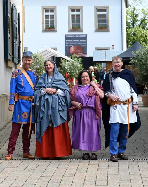 Museumsfest Terra Sigillata Museum Rheinzabern 2025
- Begrüßung der Besucher -  | Foto: Andrea Abt