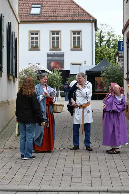 Begrüßung der Besucher
Museumsfest Terra Sigillata Museum Rheinzabern | Foto: Andrea Abt