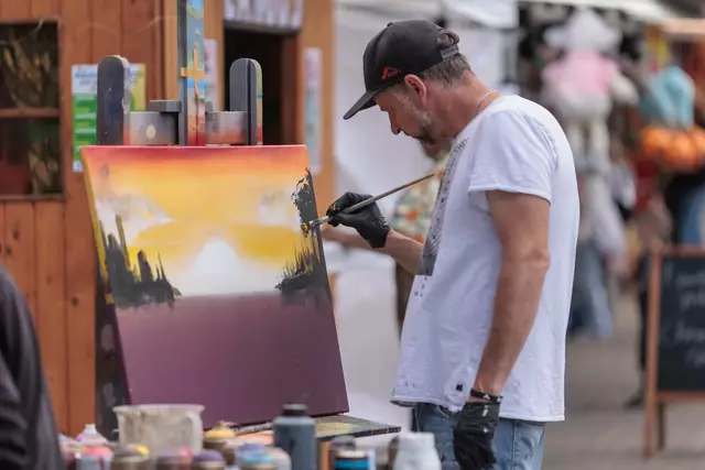 Sonntag auf dem Maimarkt Wörth - mit Genuss für alle Sinne | Foto: Paul Needham