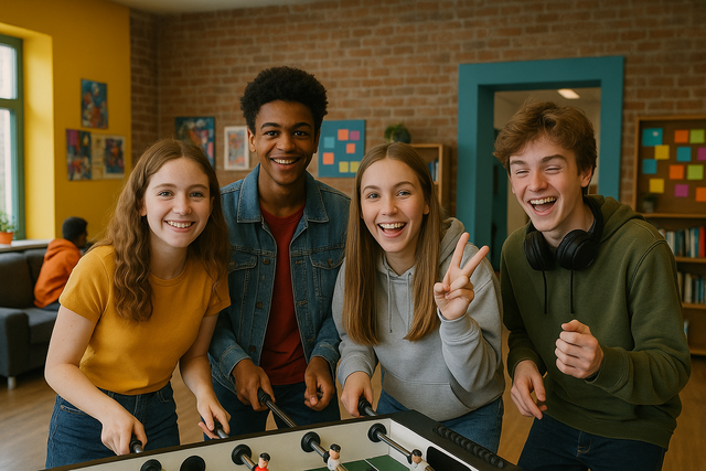 Jugendliche | Foto: Heike Schwitalla - erstellt mit KI