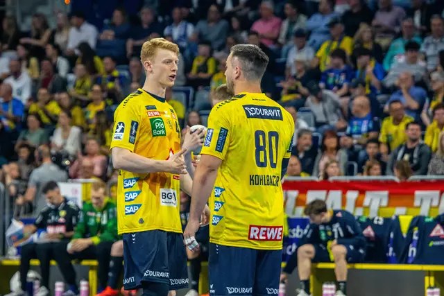 Jon Lindenchrone Andersen und Jannik Kohlbacher  | Foto: Wolfgang Neuberth