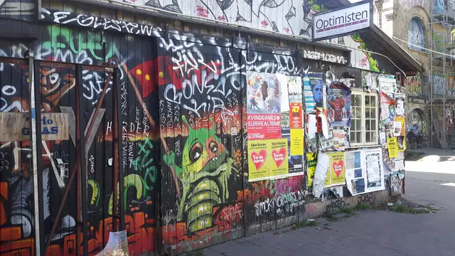 Freistadt Christiania: eine alternative Wohnsiedlung auf 34 Hektar in der dänischen Hauptstadt Kopenhagen, besteht seit 1971, eine mehr oder mal weniger staatlich geduldete autonome Gemeinde.  | Foto: © www.jowapress.de