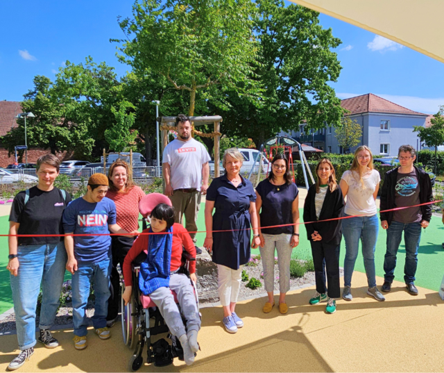 Der Garten wird eröffnet! | Foto: Gemeindediakonie Mannheim