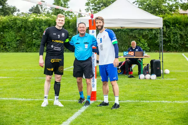 Man kennt und versteht sich v.l.Patrick Thomas ,Roland Schiep, Nick Trinemeier | Foto: Wolfgang Neuberth