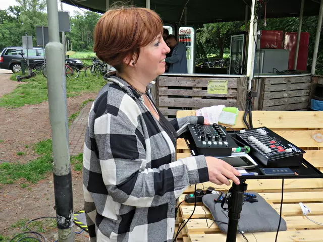 Für Technik und Effekte zuständig | Foto: Brigitte Melder