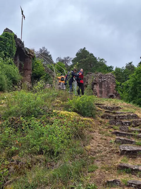 Aufstieg zur Burg | Foto: Ich