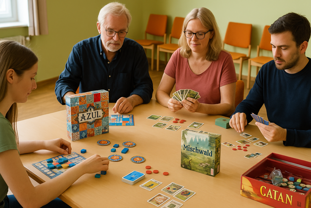 Spielenachmittag | Foto: erstellt mit KI