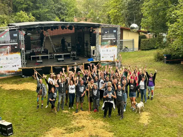 Festival "Auf Anfang!" - das Team: jeder darf sich engagieren und mitmachen | Foto: Mathias Frey/IFM