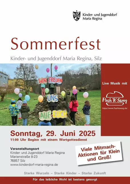 Das Kinder- und Jugenddorf in Silz lädt ein zum Sommerfest | Foto: Kinder- und Jugenddorf