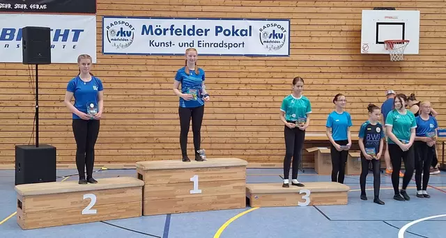 Klara Schlimmer grüßt wieder von Platz 1 in der U15 | Foto: |LWeller