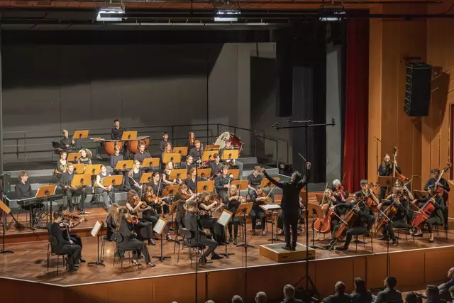 Das JSO unter der Leitung von Matthias Böhringer. | Foto: Stefan Fuchs