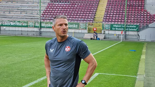 FCK-Coach Alexander Bugera | Foto: Ralf Vester