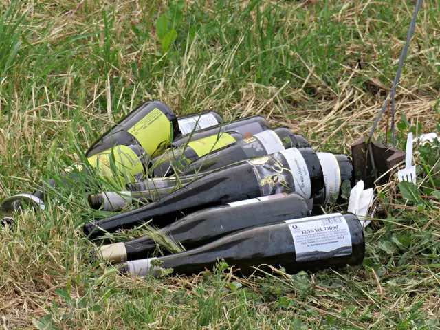 Leergut von einem Stand, da kommt etwas zusammen (wird aber alles ordentlich entsorgt) | Foto: Brigitte Melder