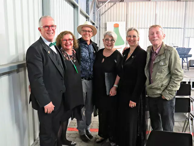 Udo Blank mit Rainer's Finest und Norbert Wohninsland | Foto: Brigitte Melder