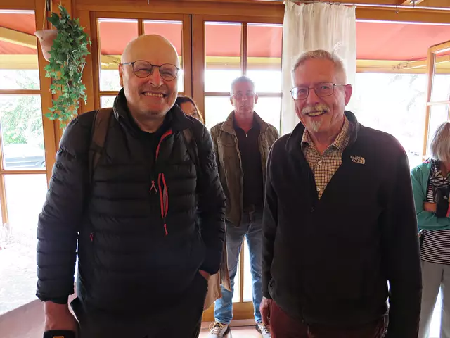Johann-Peter Melder (Böhl-Iggelheim) und Eckhard Bachert aus Altrip | Foto: Brigitte Melder