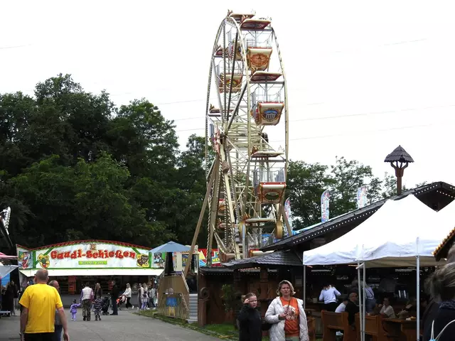 Das Riesenrad sorgt für Begeisterung | Foto: Danner/gratis