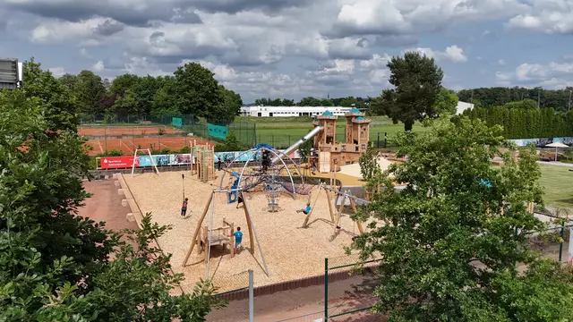 Mit dem Spielplatz ist der RPTU ein großer Wurf gelungen | Foto: Thore Beck