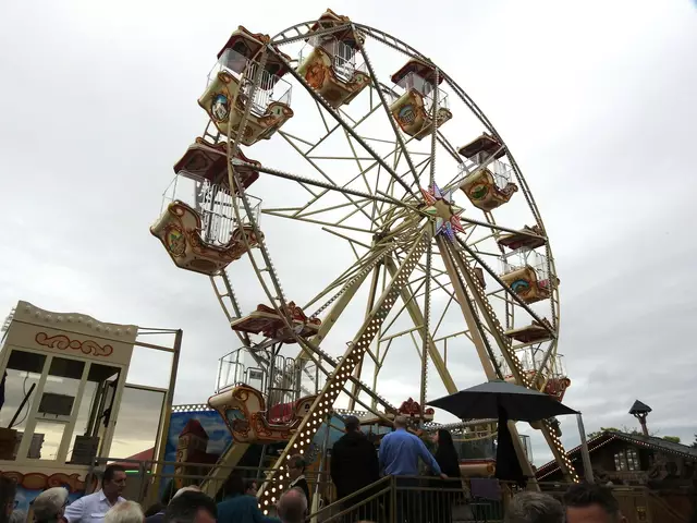 Das Riesenrad sorgt für Begeisterung | Foto: Danner/gratis