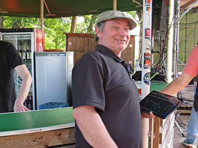Fabian Puskas an der Technik | Foto: Brigitte Melder