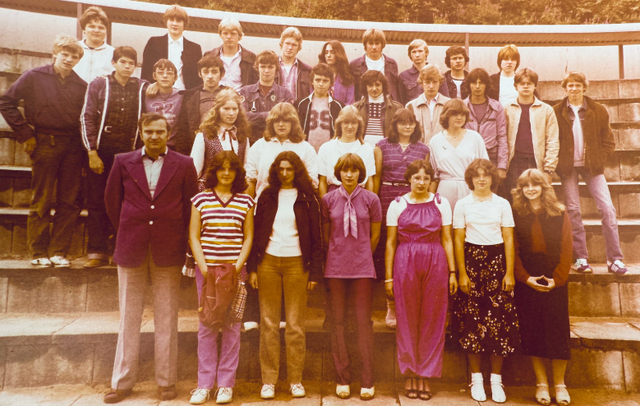 Klasse 9D mit Lehrer Saipt | Foto: Markus Göttel