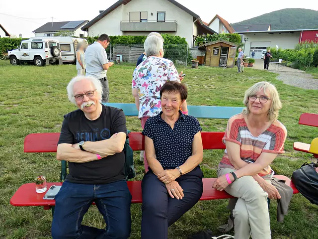 Ein Franke in der Pfalz ;-) hatten es nicht weit aus Hambach | Foto: Brigitte Melder
