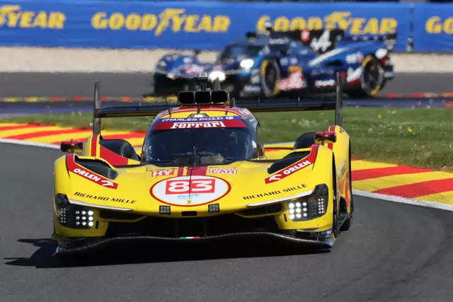 Kubica/Hanson/Ye gewinnen auf Ferrari 499P die 24 Stunden von Le Mans | Foto: moto - foto